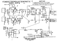 Fender Tremolux-6G9B - Schematic 